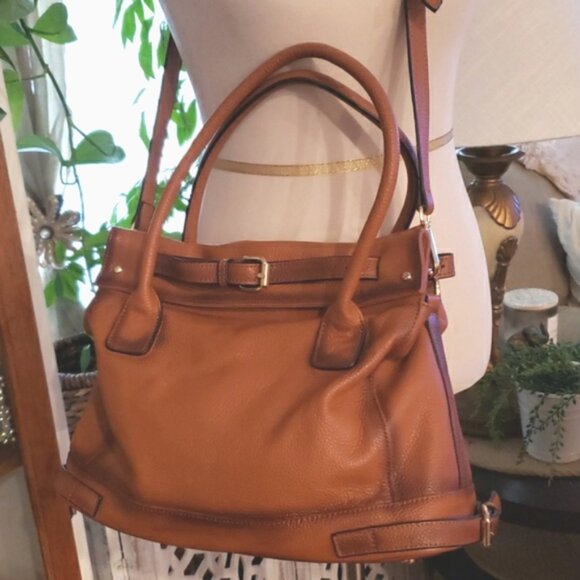 La Poet Leather Shoulder / Tote Bag - Picture 2 of 16